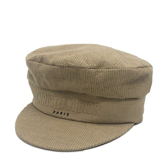 Dior Handbags - Dior 02DCP920A140 logo hat Casquette cotton Beige